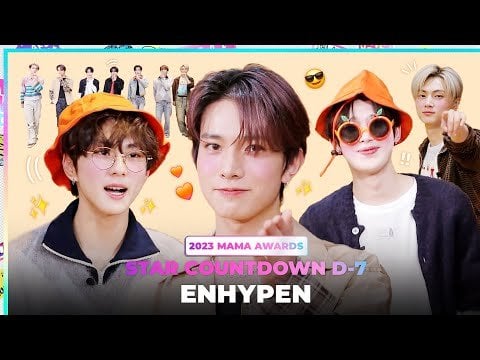 231121 [#2023MAMA] STAR COUNTDOWN D-7 by ENHYPEN