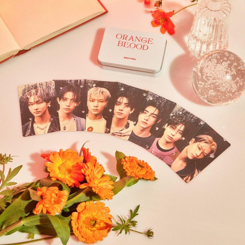 231123 HYBE MERCH Twitter: ORANGE BLOOD Official Merch Releasing on 2023. 11. 24. 11AM(KST)