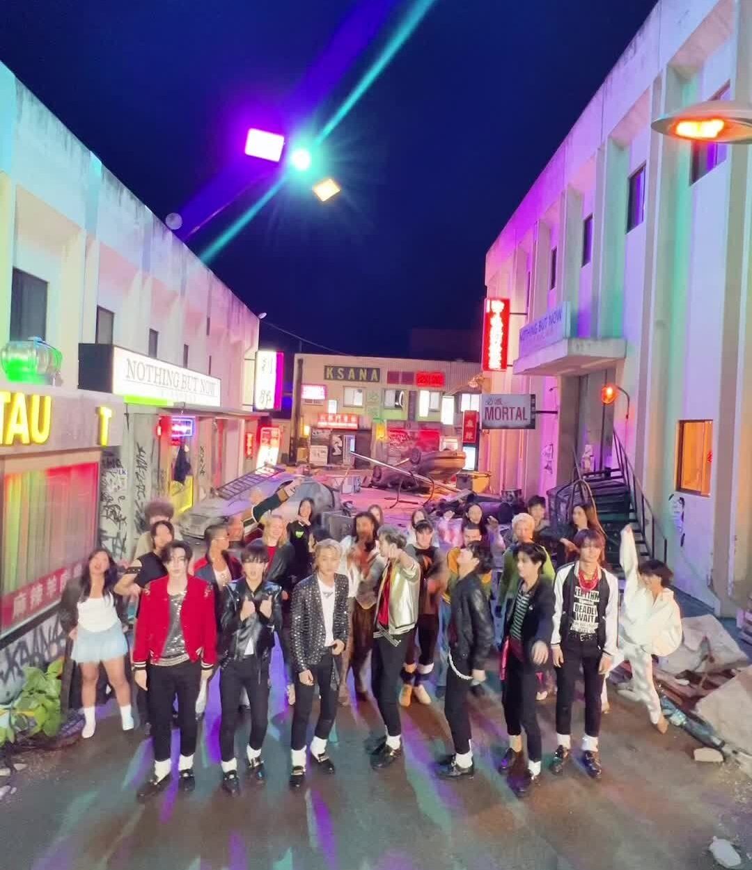 231125 TikTok: Enhypen with MV models ‘Sweet Venom’ Dance Challenge