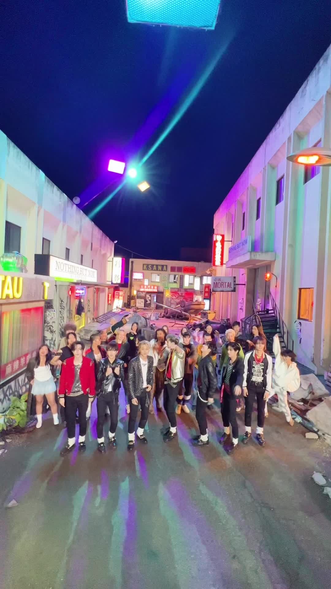 231125 TikTok: Enhypen with MV models ‘Sweet Venom’ Dance Challenge