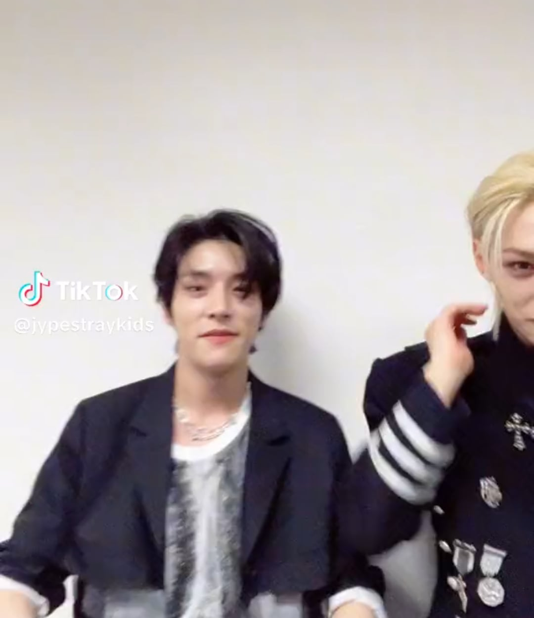 231119 Stray Kids Tiktok: Jake with Felix