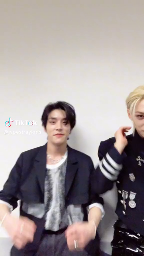 231119 Stray Kids Tiktok: Jake with Felix