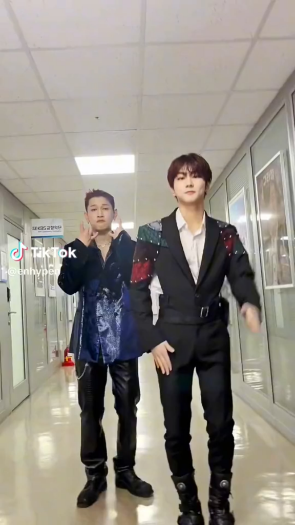 231121 Tiktok: Jungwon with Crush