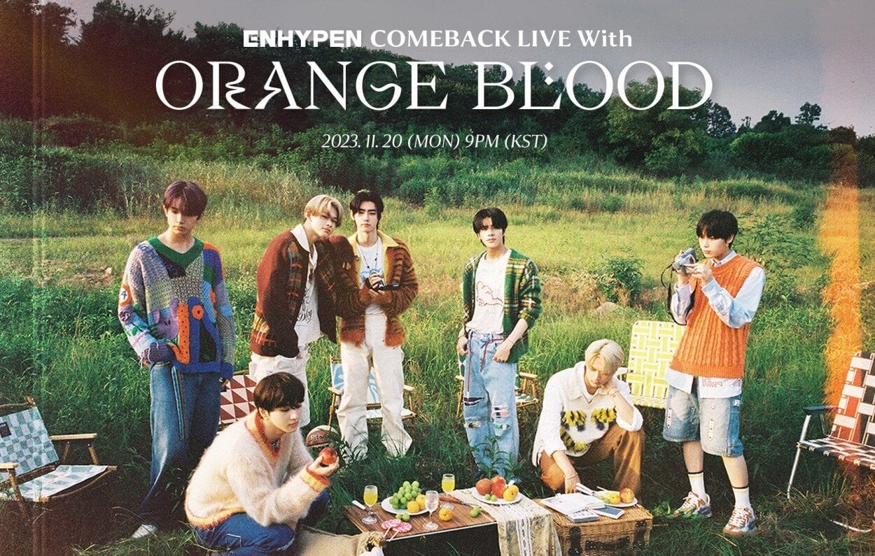 231120 ENHYPEN COMEBACK LIVE With ORANGE BLOOD🍊