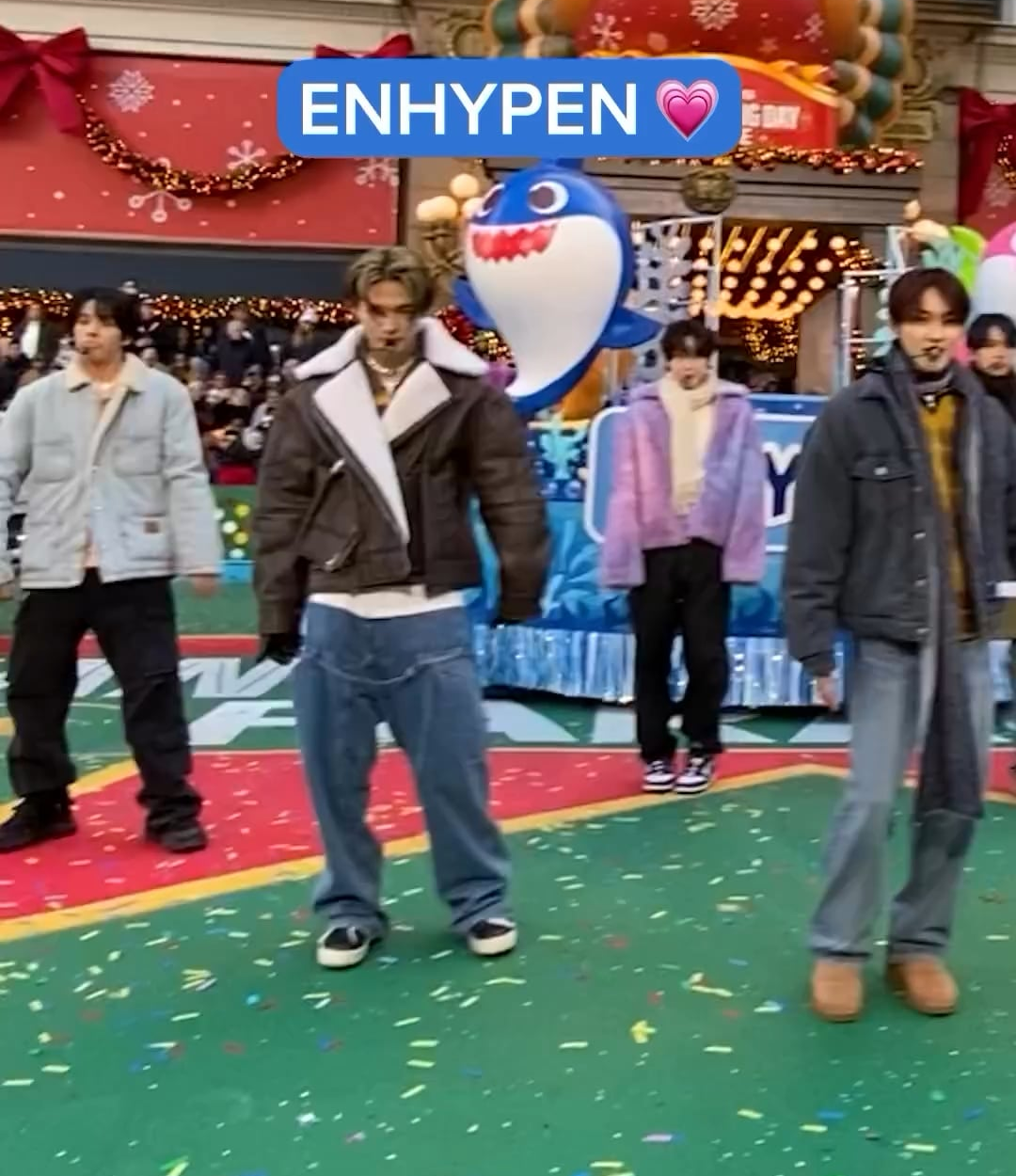 231124 Macy’s Instagram Reel: ENHYPEN