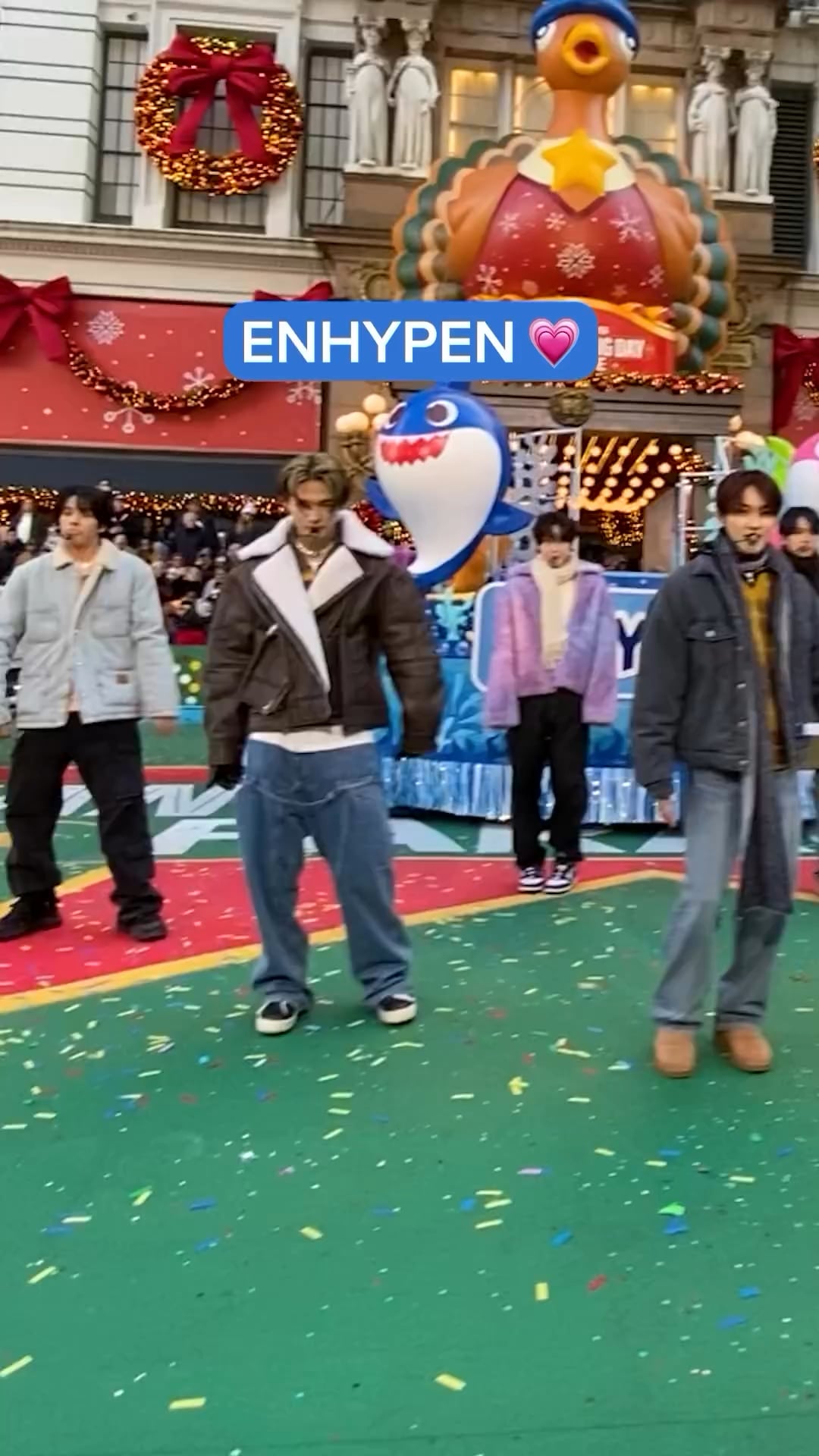 231124 Macy’s Instagram Reel: ENHYPEN