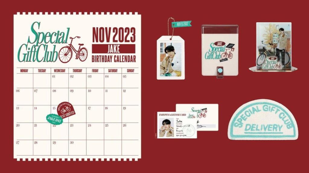 231101 Jake’s birthday merch COMING SOON on Weverse Shop!