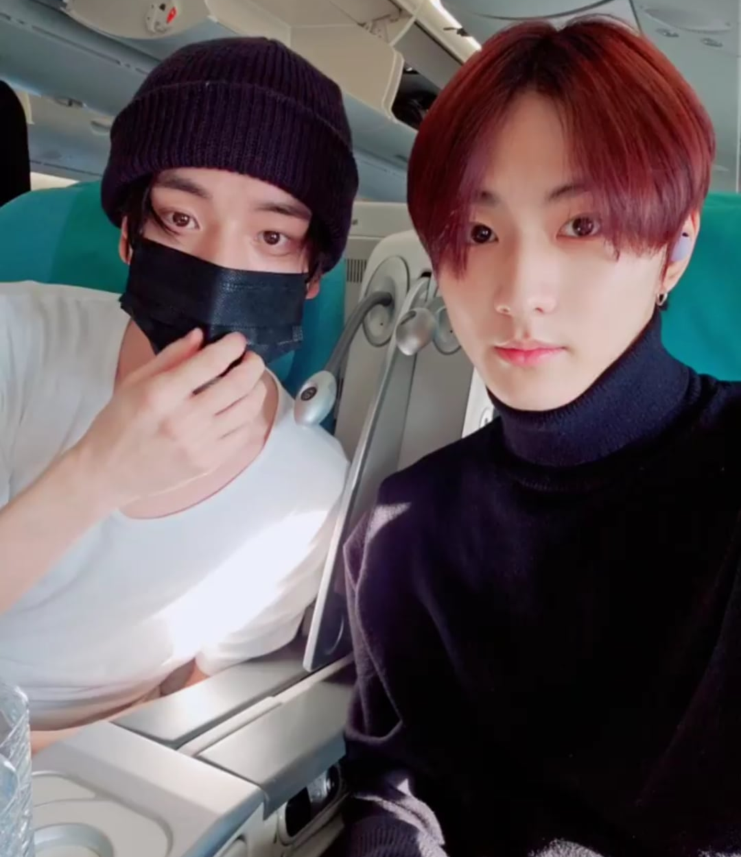 231121 Weverse: Jungwon with Jake