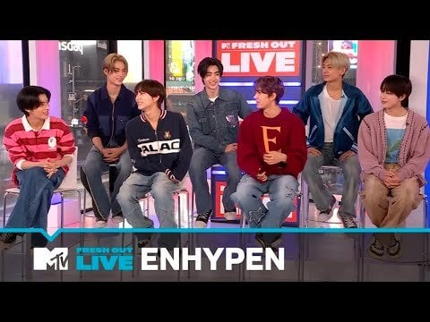 231119 MTV: Enhypen Talks "Orange Blood" & Their Growth| #MTVFreshOut