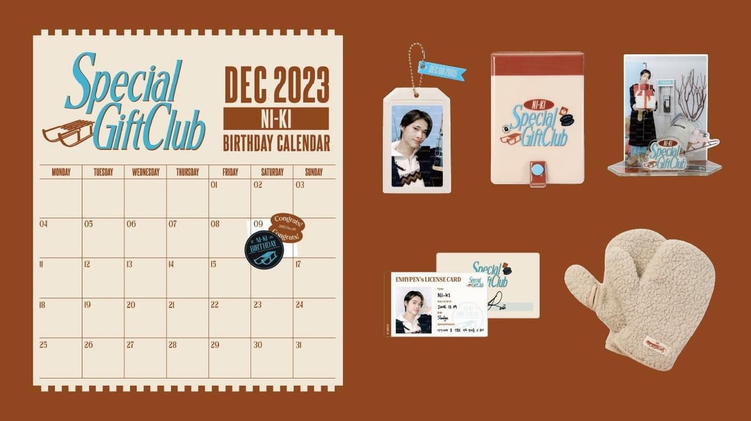 231120 Ni-ki’s birthday merch COMING SOON on Weverse Shop!