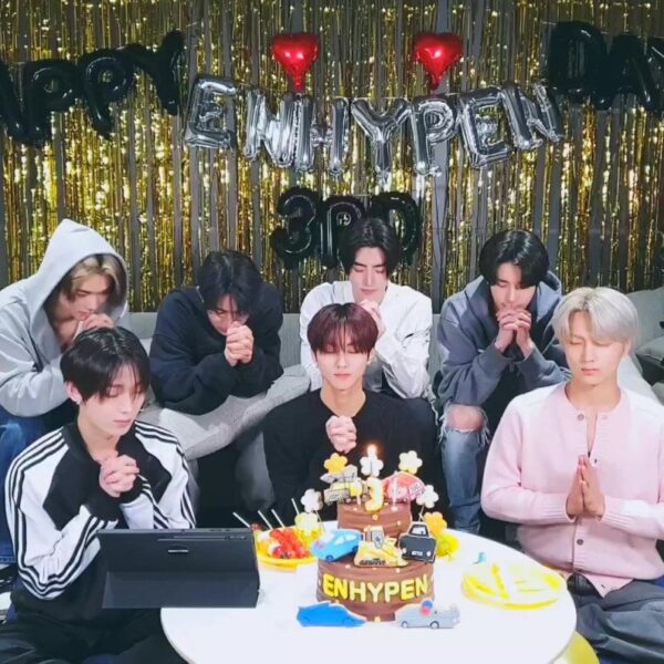 231130 [Weverse Live: ENHYPEN] Enhypen 3 years old 🥳