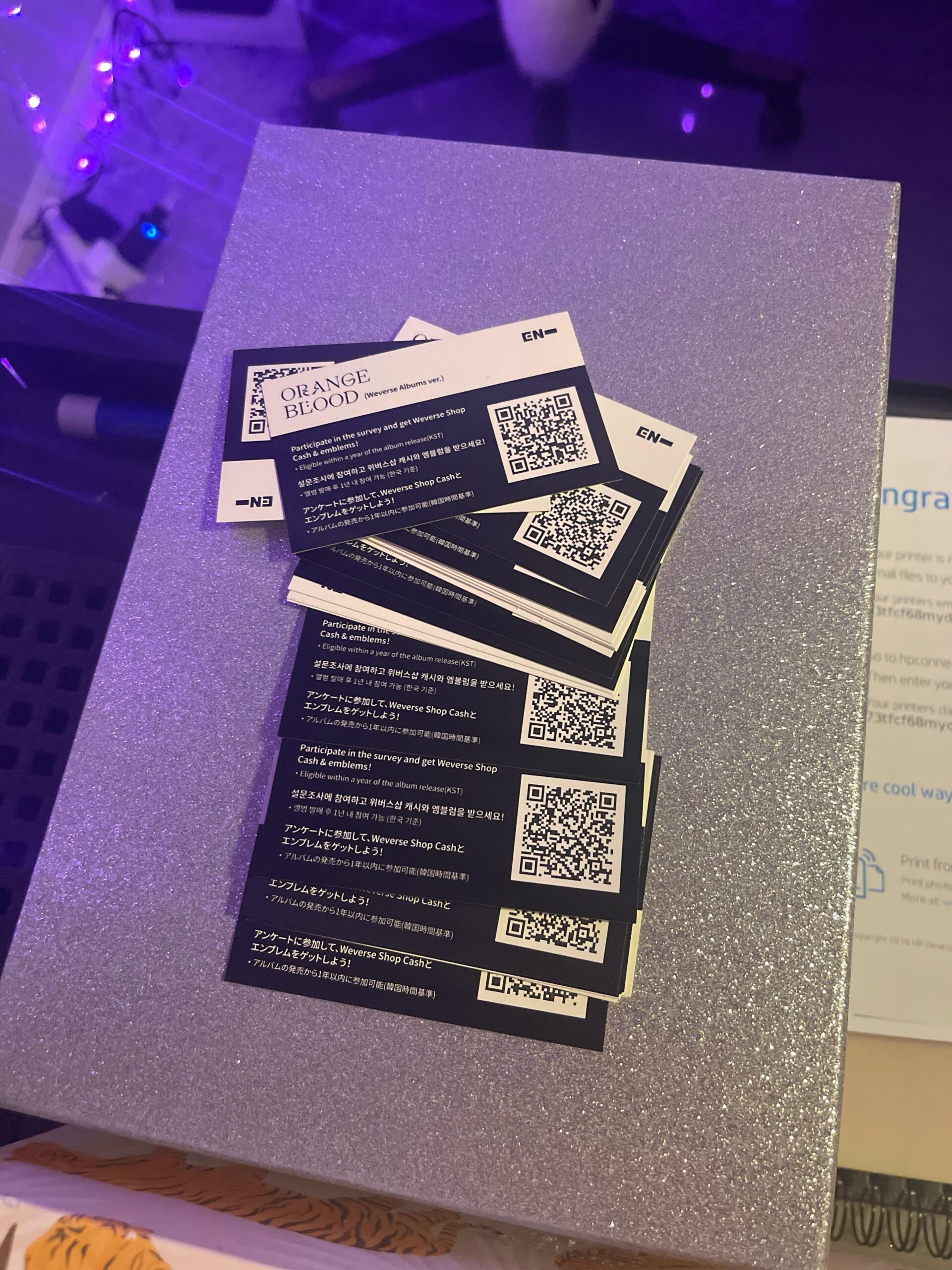 What to do with Weverse Cash QR codes?
