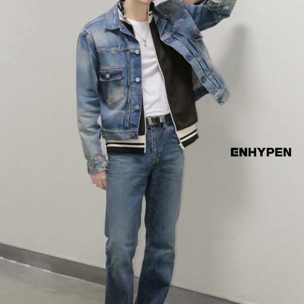 231211 Weverse: ENHY-FASHION ‘ORANGE BLOOD’ HD (Jungwon & Heeseung)