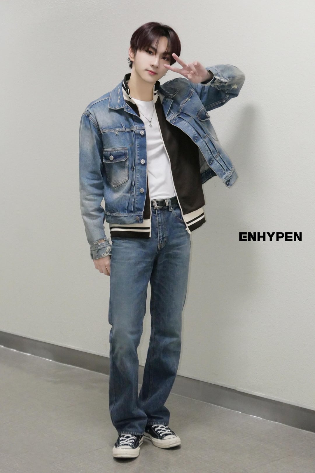 231211 Weverse: ENHY-FASHION ‘ORANGE BLOOD’ HD (Jungwon & Heeseung)