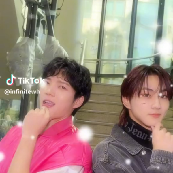 231201 Infinite Nam Woohyun Tiktok with Jungwon