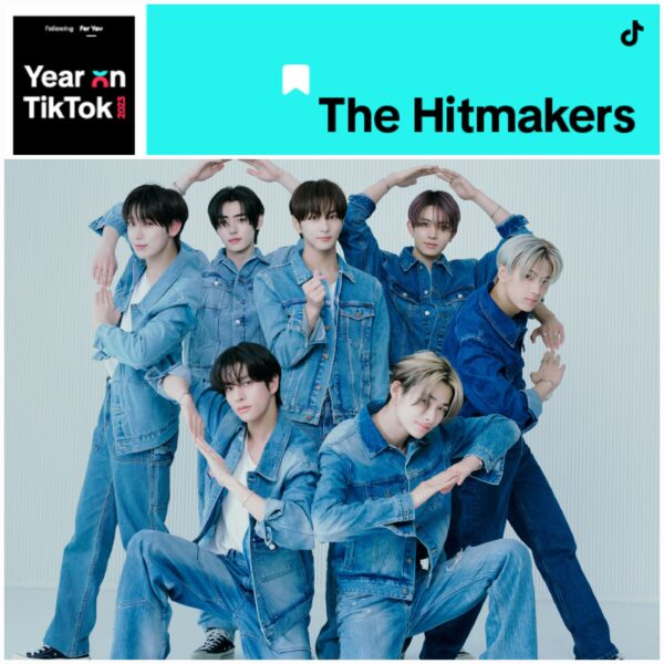 231206 ENHYPEN is the 6th most popular Artist Globally on TikTok in 2023