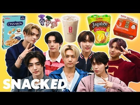 231206 First We Feast YouTube: ENHYPEN Swap Favorite Snacks | Snacked
