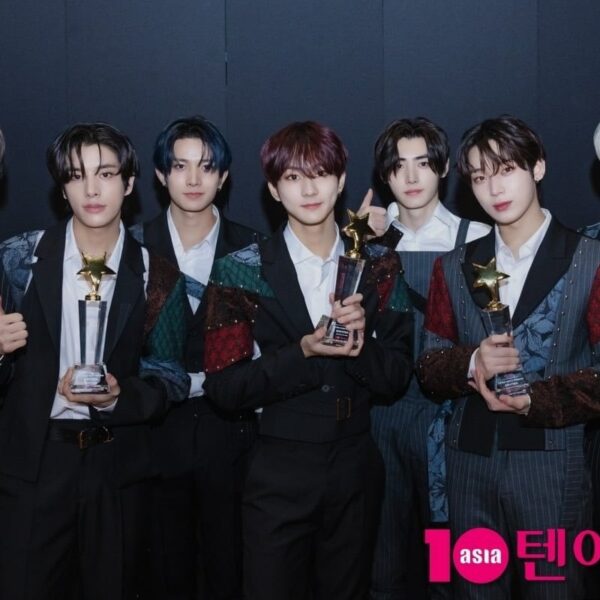 231204 ENHYPEN received their trophies for 'Best Artist (First Half of 2023)' in Japan, Indonesia, and the Philippines from Top Ten Awards (TTA)