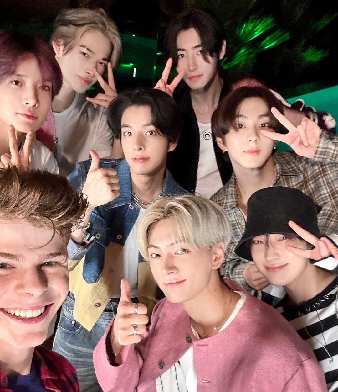 231217 merrickhanna Instagram with Enhypen