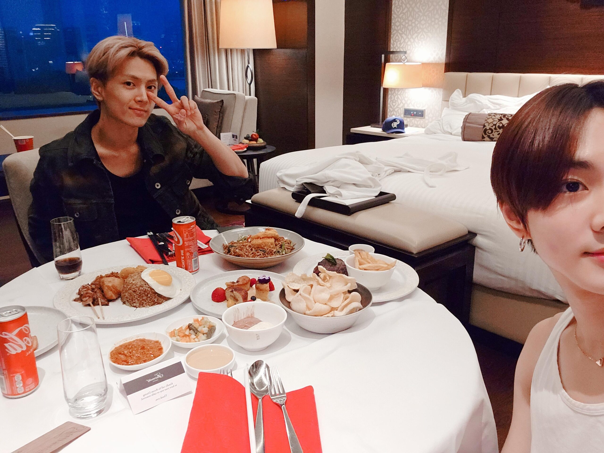 240109 Weverse: Jungwon with Jay