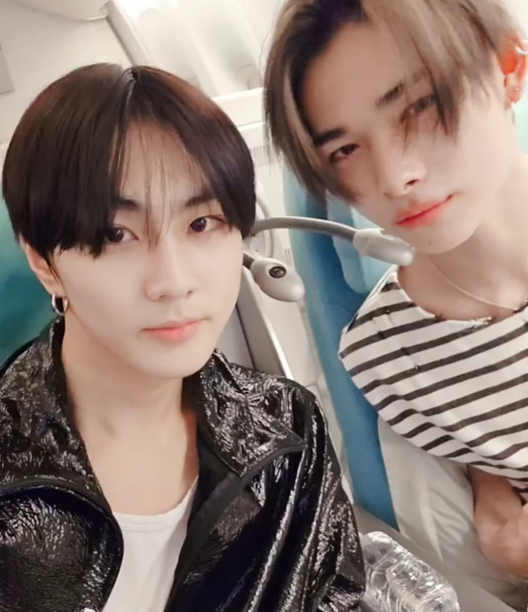 240118 Weverse: Jungwon with Ni-ki