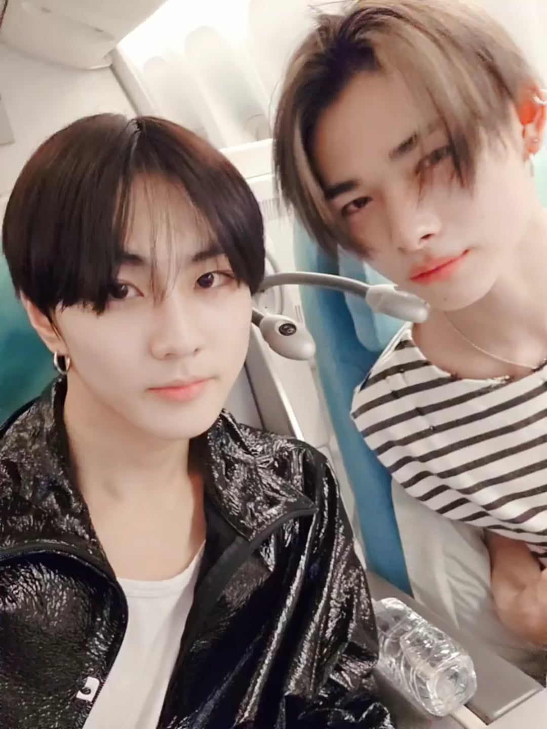 240118 Weverse: Jungwon with Ni-ki