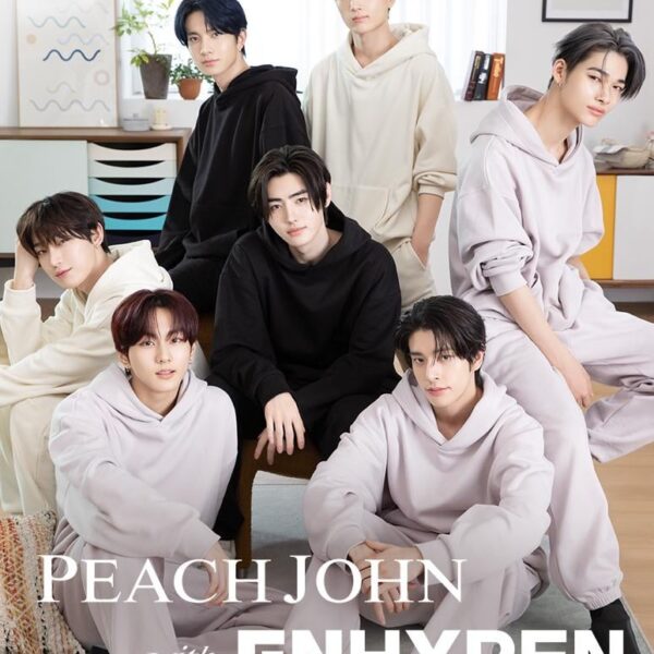240131 Twitter: ENHYPEN Official Japan @ PEACH JOHN 30th Anniversary campaign