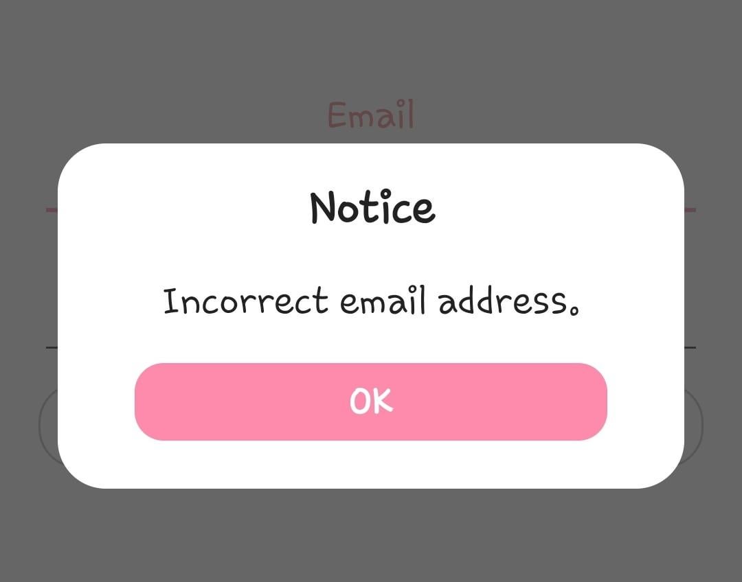 Cant sign for Whosfan
