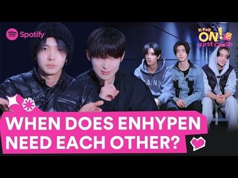 240221 Behind the scenes of ENHYPEN’s “I NEED U” cover | K-Pop ON! First Crush