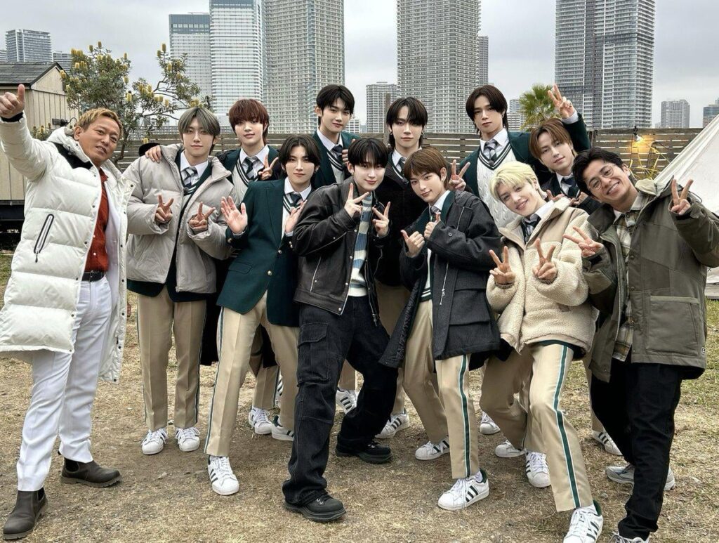 240203 andteamgakuen Twitter: Sunoo with &TEAM and hosts