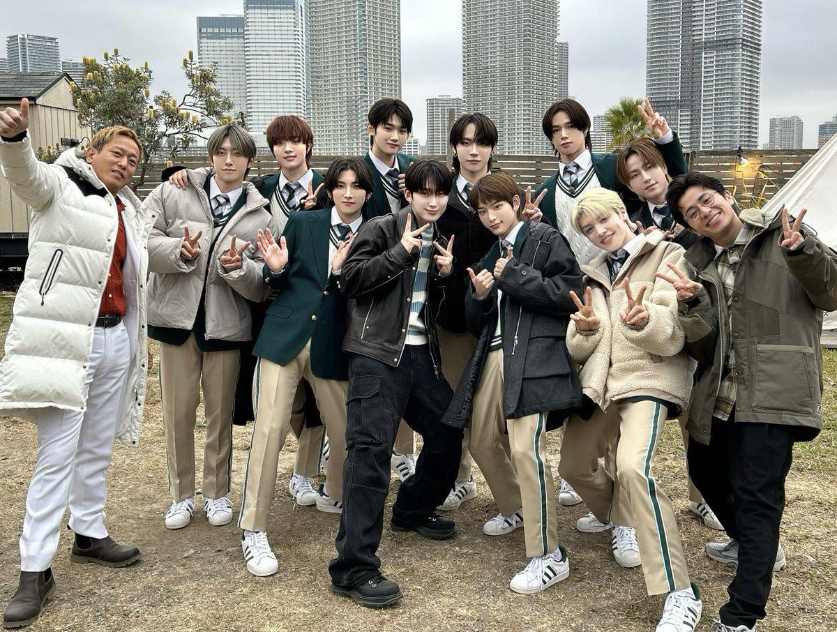 240203 andteamgakuen Twitter: Sunoo with &TEAM and hosts