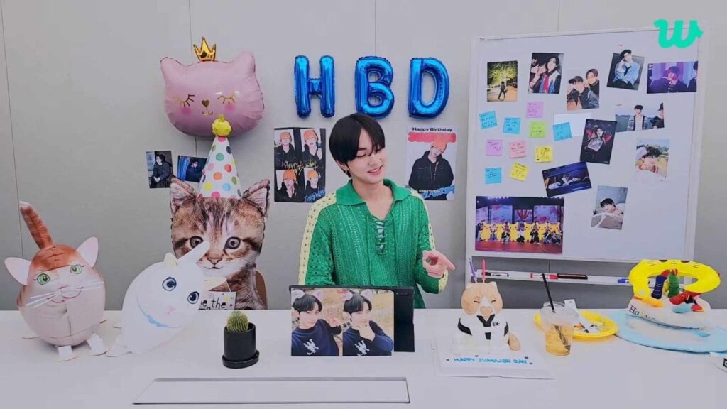 240209 [Weverse Live: Jungwon] 🎂Birthday Garden🎂