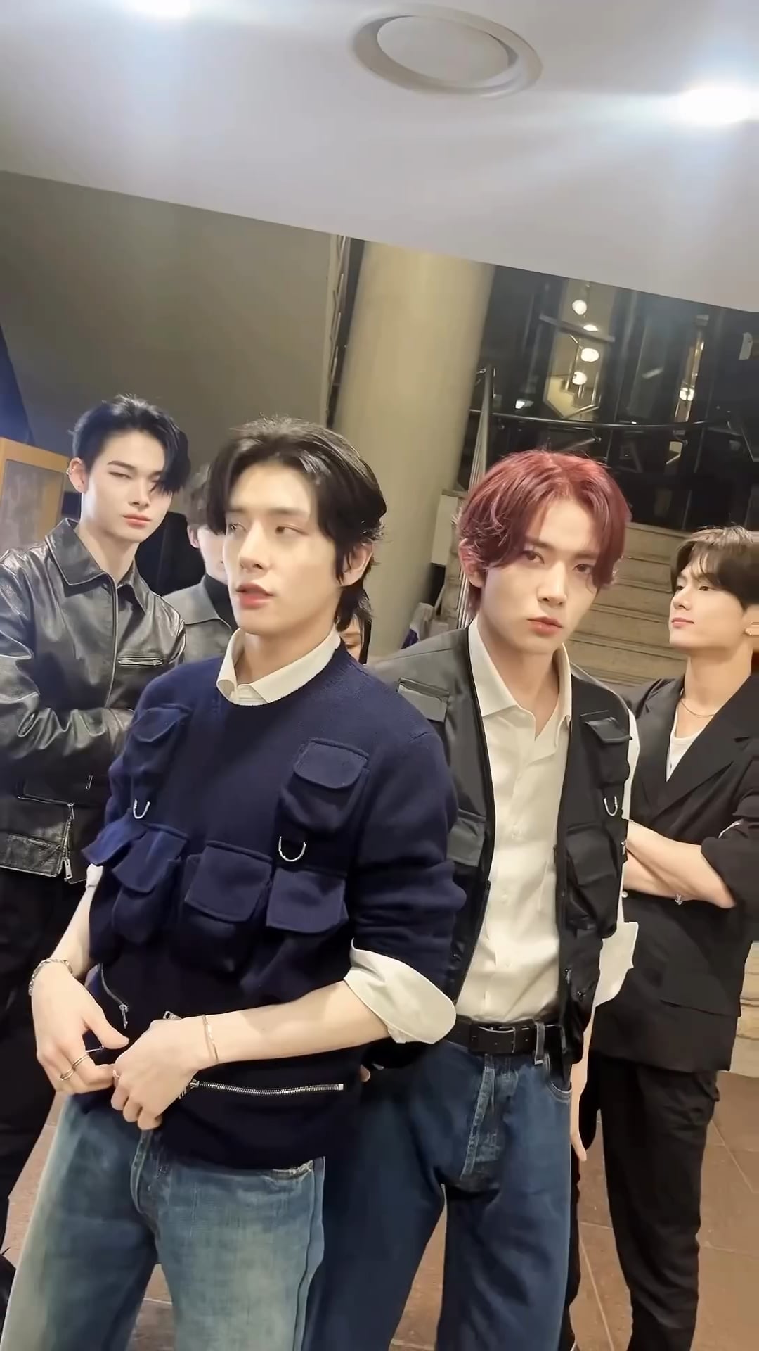 240224 Instagram: Heeseung, Jay, Jake, Sunoo, Ni-ki with Uhm Junghwa