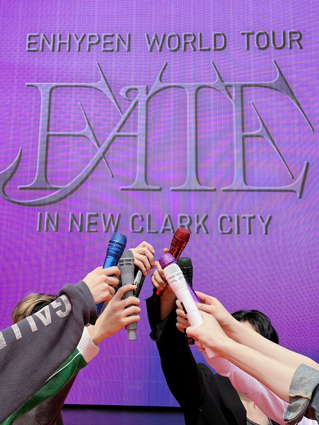 240203 ENHYPEN OFFICIAL Twitter: ENHYPEN @ New Clark City D-Day