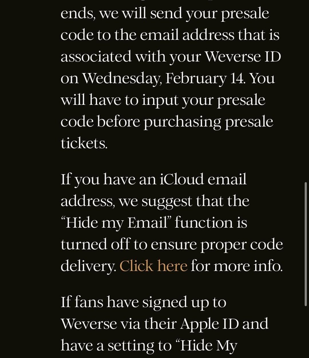 Presale answers to some questions I saw about the code.
