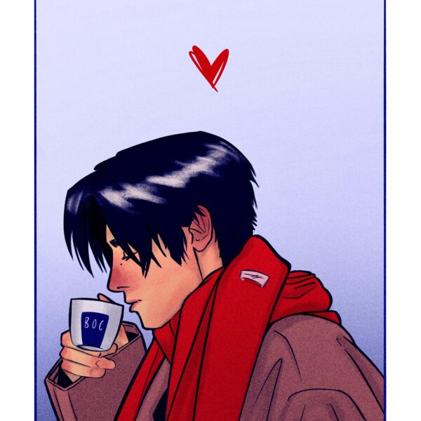 Sunghoon for my original series of illustrations