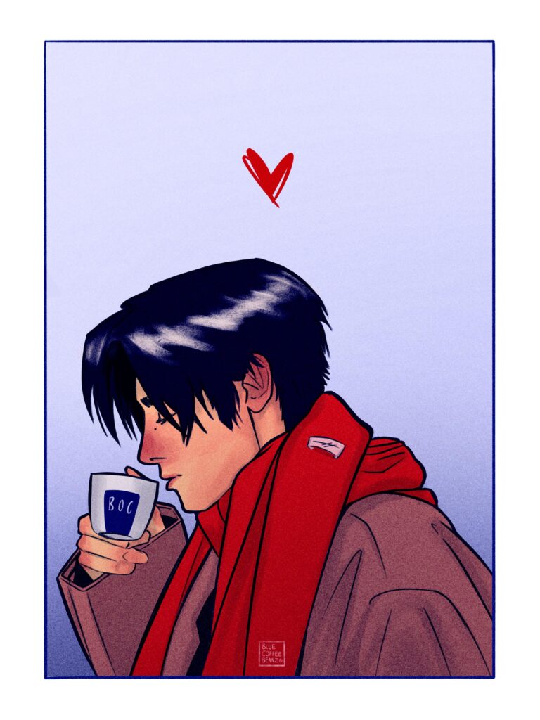 Sunghoon for my original series of illustrations