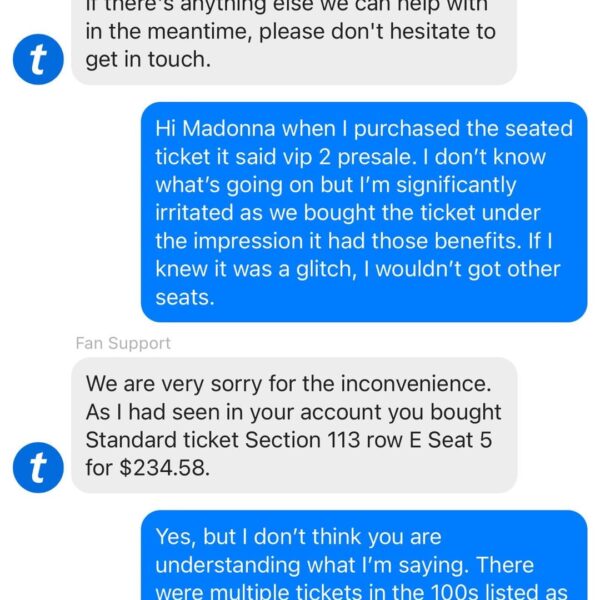 ticketmaster glitch