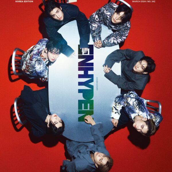 240215 ENHYPEN on the cover Esquire Korea