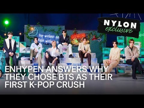 240216 ENHYPEN Answers Why They Chose BTS as Their First K-Pop Crush | NYLON Manila