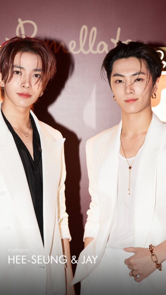 240319 Pomellato Instagram Story: Heeseung & Jay