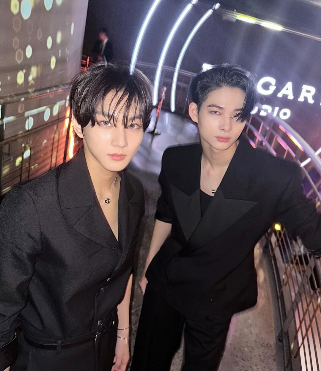 240315 Instagram: Jungwon & Ni-ki @ Bulgari