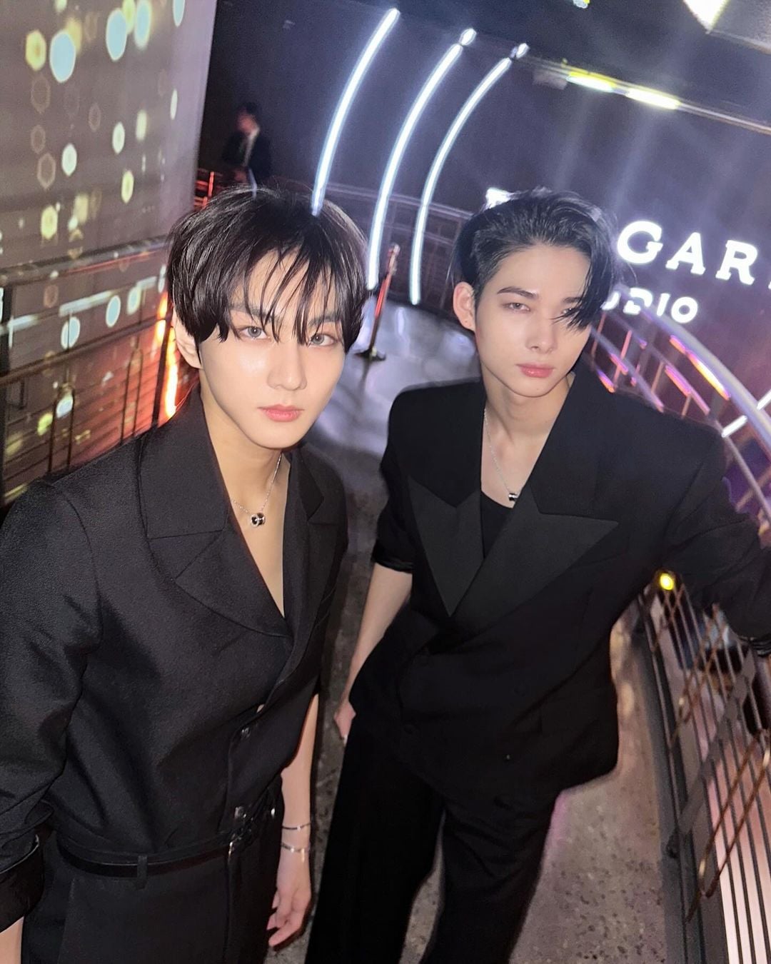 240315 Instagram: Jungwon & Ni-ki @ Bulgari