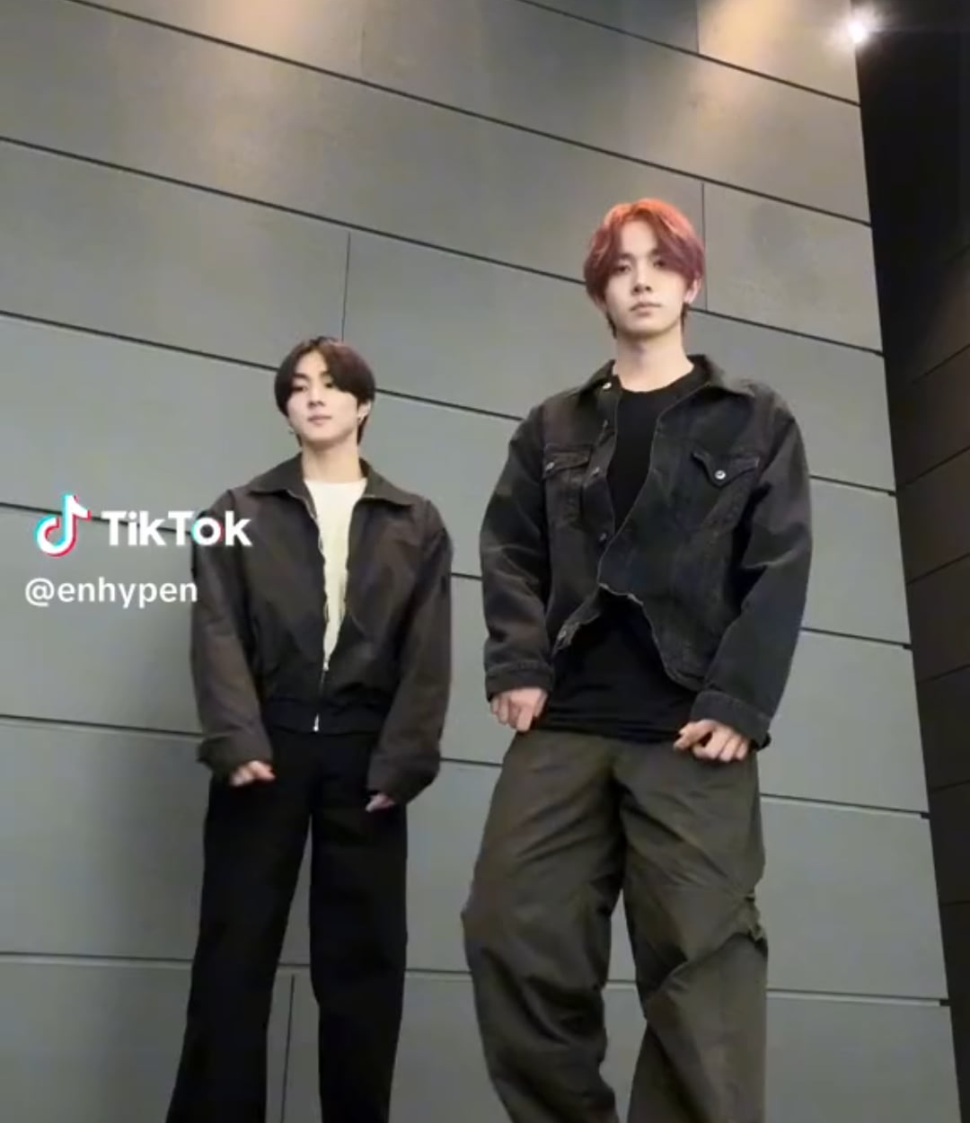 240308 Tiktok: Jungwon & Heeseung