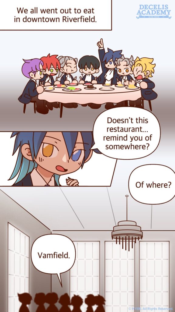 240310 DARK MOON Twitter: Decelis Academy Cuttoon - [Ep.19] Memories Of Vamfield