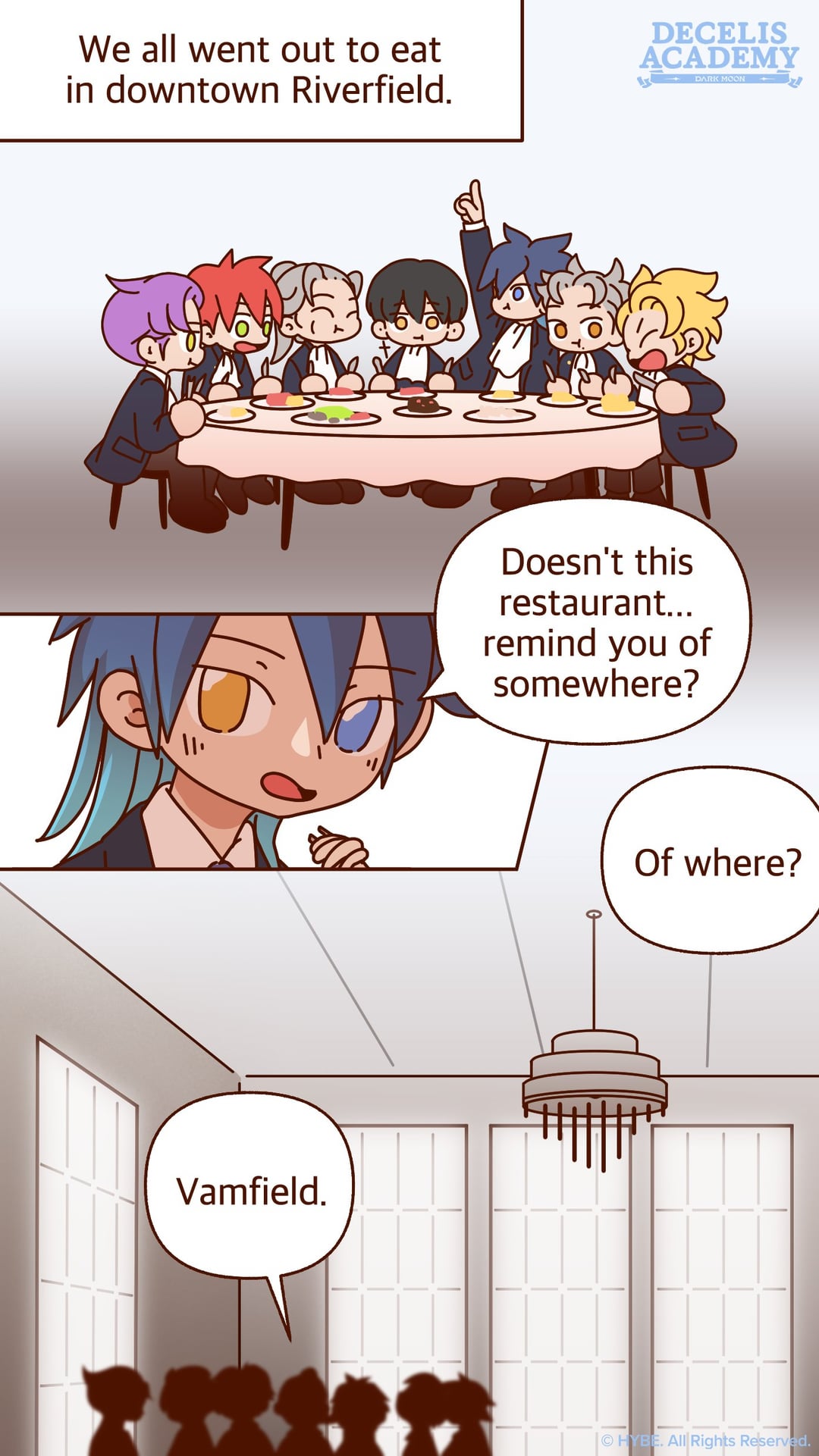 240310 DARK MOON Twitter: Decelis Academy Cuttoon - [Ep.19] Memories Of Vamfield
