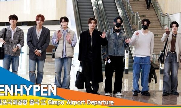 240316 Enhypen's departure to Shanghai for in-person fansign [Press Photos]
