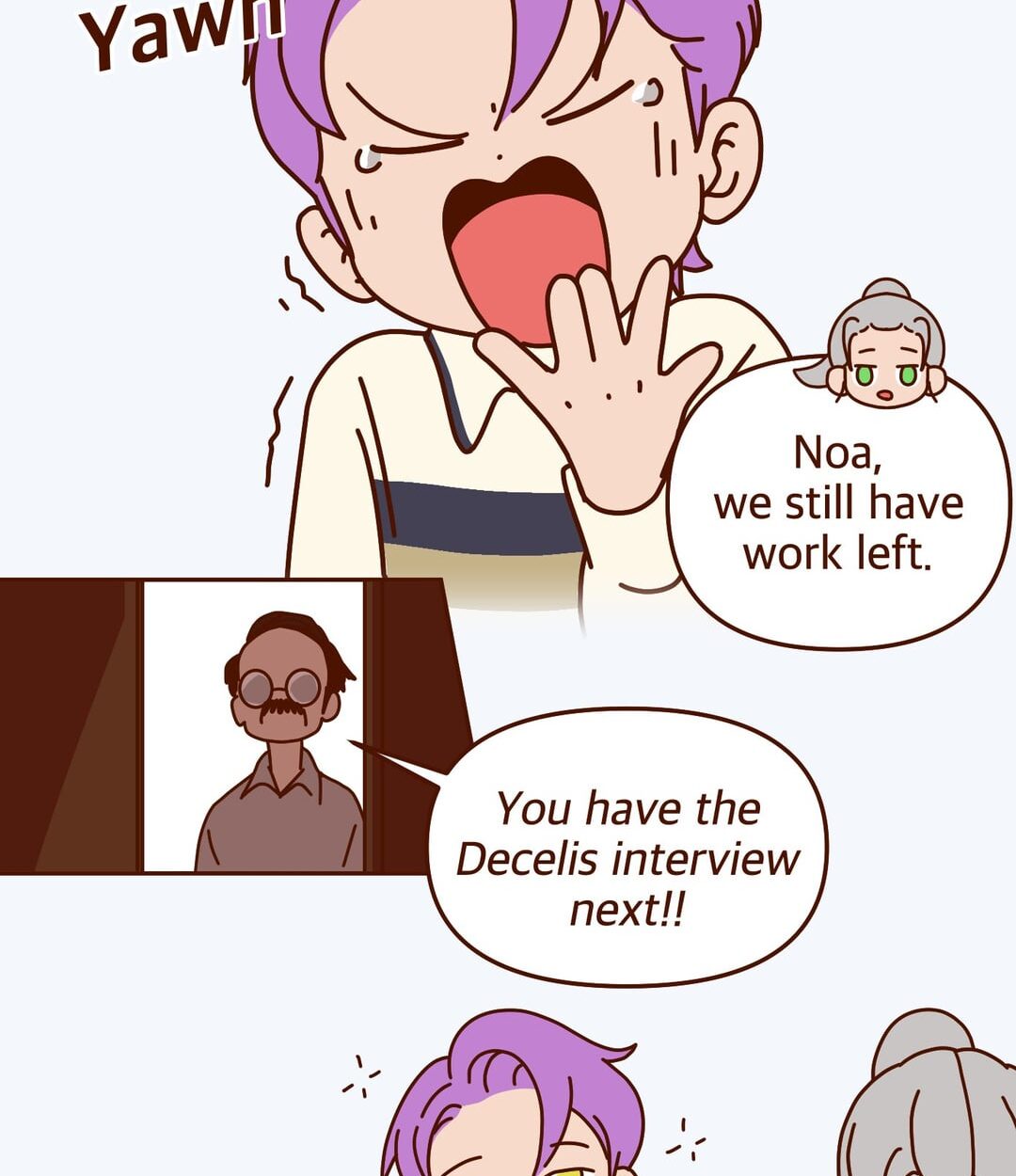 240303 DARK MOON Twitter: Decelis Academy Cuttoon - [Ep.18] Lean On Me