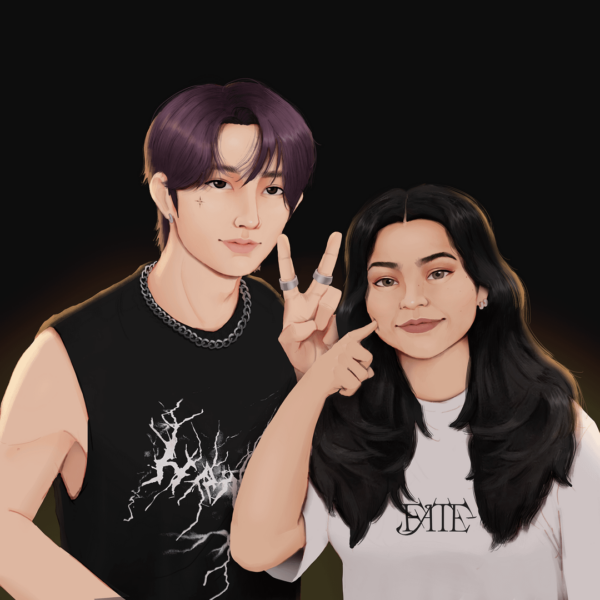 gf's friend commissioned me for an illustration with Heesung too!