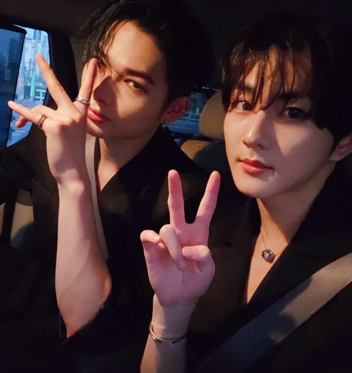 240314 Instagram Story: Jungwon and Ni-ki